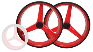 Ruota posteriore rossa a 2900 Set