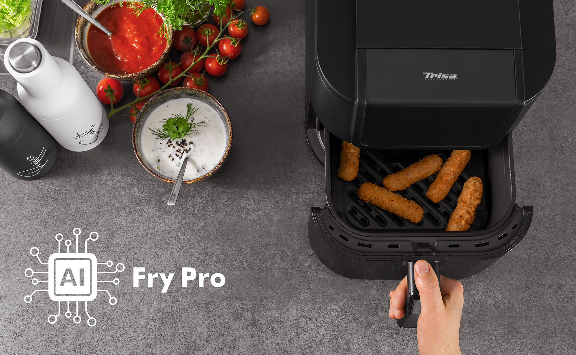 trisa ai fry pro cibo